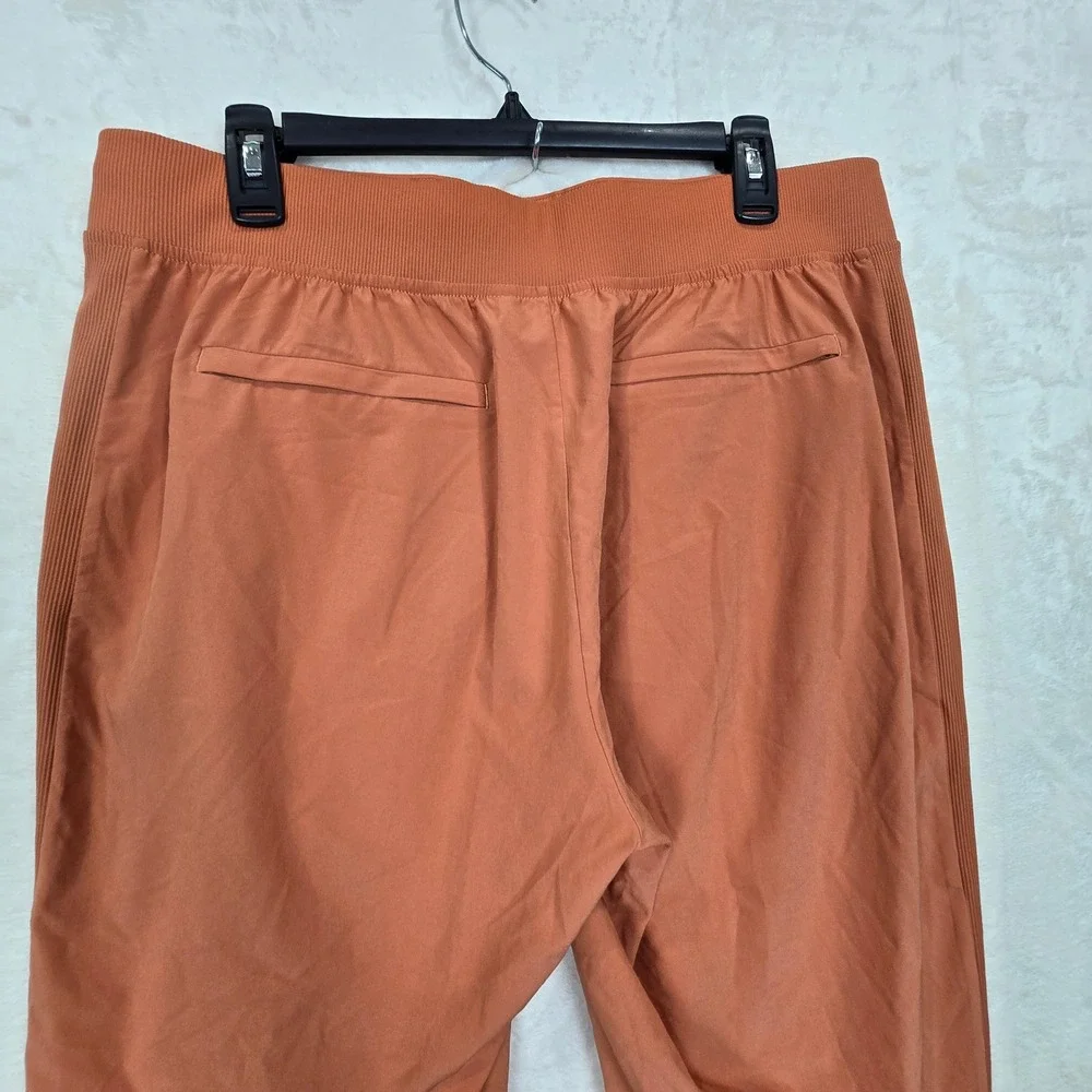 Athleta Brooklyn Heights Ankle Pants Orange Terracotta 14 198671 Womens Stretch‎